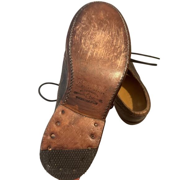 Bed|stu Lita Channing Oxford Distressed leather shoes - Picture 5 of 9